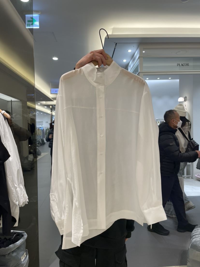 OHAO韓國代購女士新款25春夏真品職業熱賣時尚推薦襯衫蕾絲衫OHAO/HA MONG襯衫/蕾絲衫