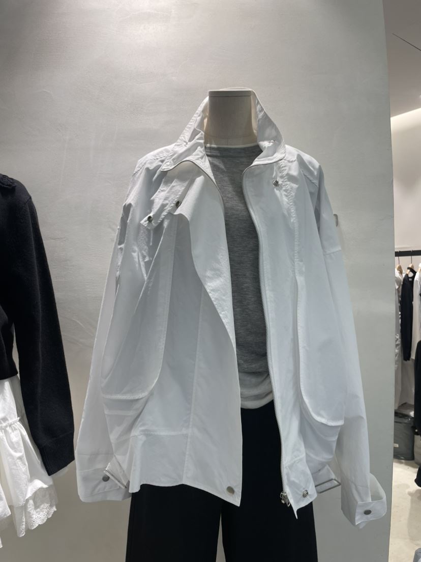 OHAO韓國直郵女裝新品真品推薦人氣25春夏職業熱賣夾克喇叭OHAO/HA MONG夾克
