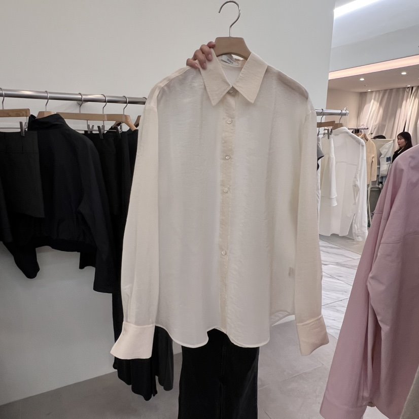 MOIBLE直郵韓國代購女裝新品休閑時尚熱賣真品人氣襯衫蕾絲衫MOIBLE襯衫/蕾絲衫