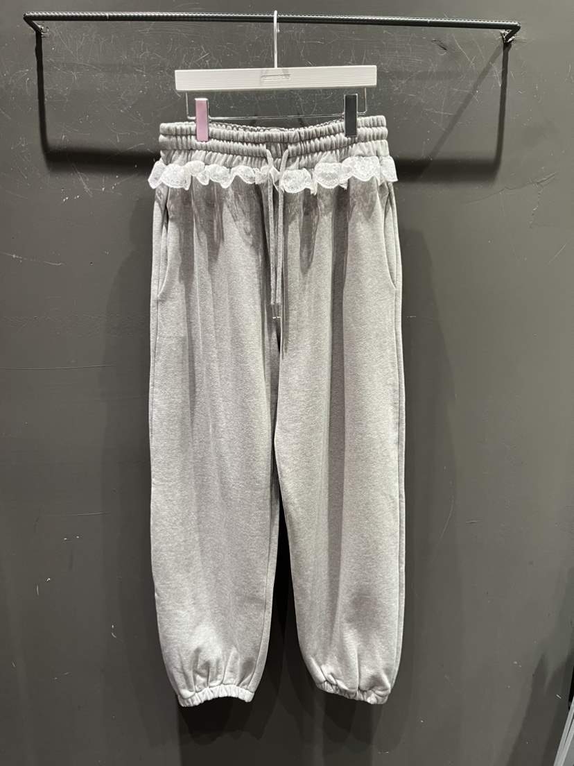 GATELESS韓國直郵東大門代購女裝新品時尚職業25春夏休閑褲兔子GATELESS休閑褲