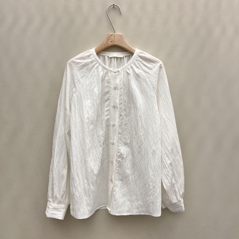 EOOB/LAMEREI直郵韓國代購女裝新品25春夏時尚真品襯衫蕾絲衫EOOB/LAMEREI襯衫/蕾絲衫