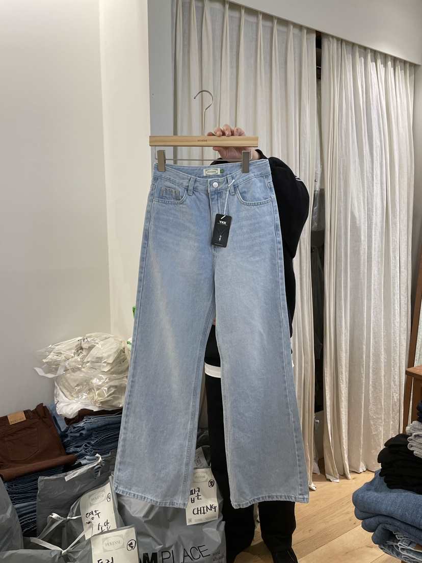 MOVENNE東大門直郵女裝新品職業25春夏時尚休閑推薦熱賣牛仔褲MOVENNE牛仔褲