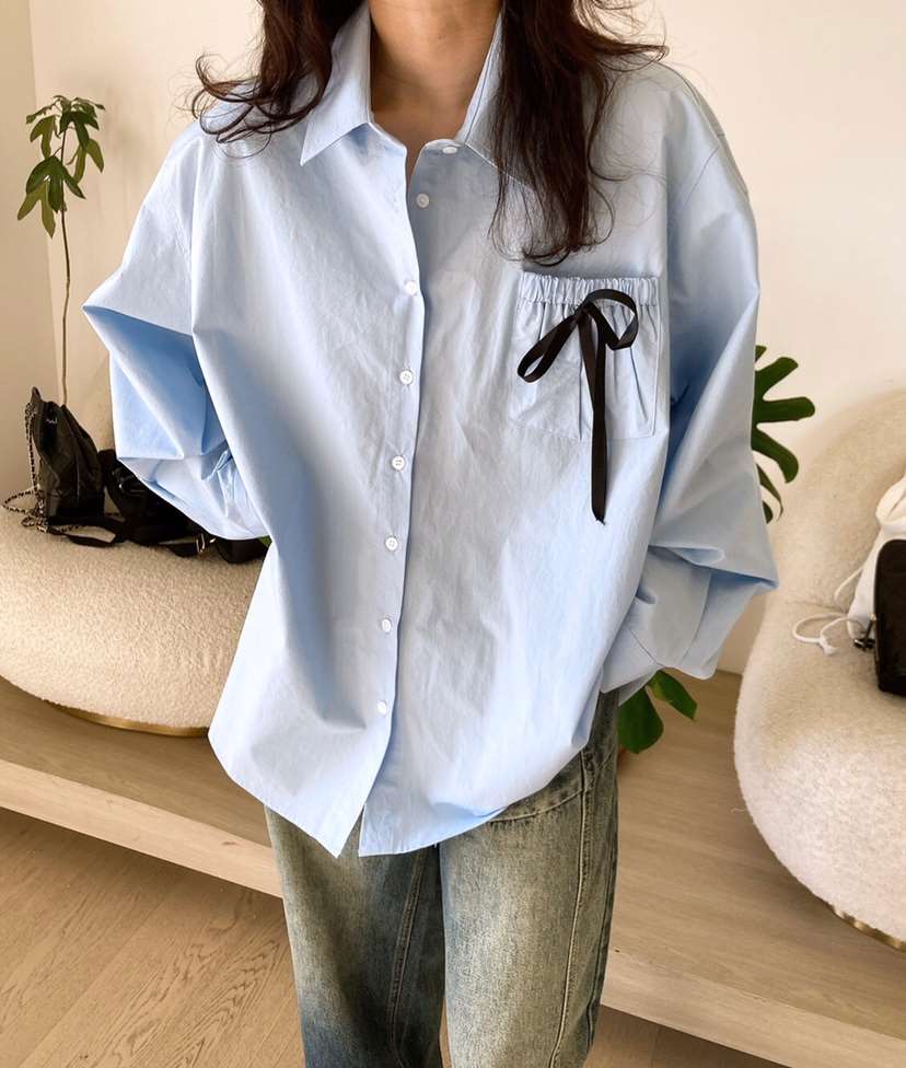 HANNA-A韓國直郵東大門代購女裝新款熱賣職業時尚襯衫蕾絲衫HANNA襯衫/蕾絲衫