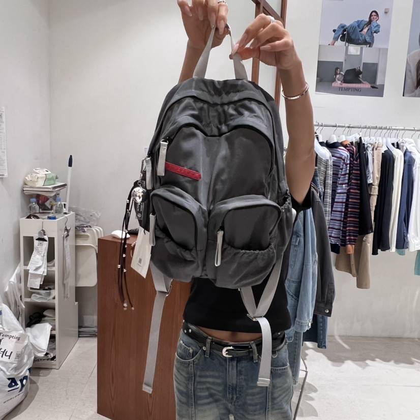 TEMPTING直郵韓國代購女裝新款熱賣休閑職業25春夏雙肩背包TEMPTING雙肩背包