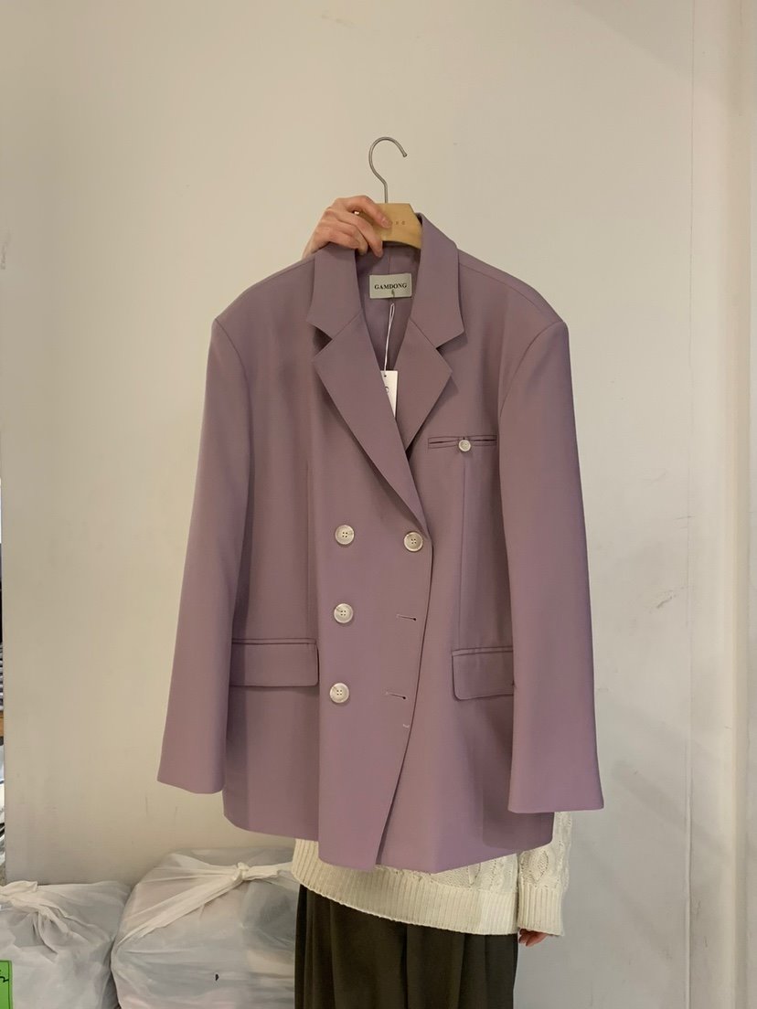 GAMDONG直郵韓國代購女裝新品時尚25春夏熱賣真品職業休閑夾克GAMDONG夾克