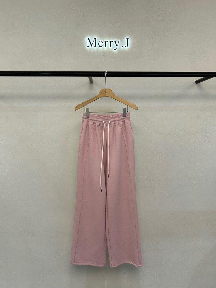 MERRY-J韓國直郵東大門代購女裝新款職業時尚25春夏休閑褲MERRY-J休閑褲