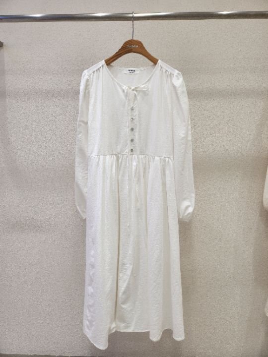 FEMME韓國直郵東大門代購女裝新品熱賣25春夏真品職業連衣裙FEMME連衣裙