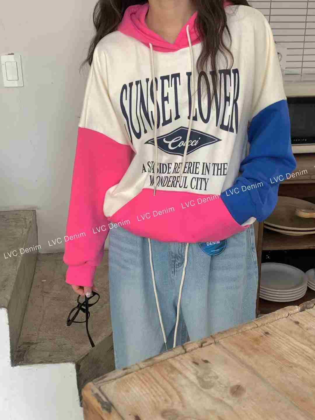 L V C東大門實拍女士新款職業25春夏時尚休閑人氣熱賣衛衣L_V_C衛衣