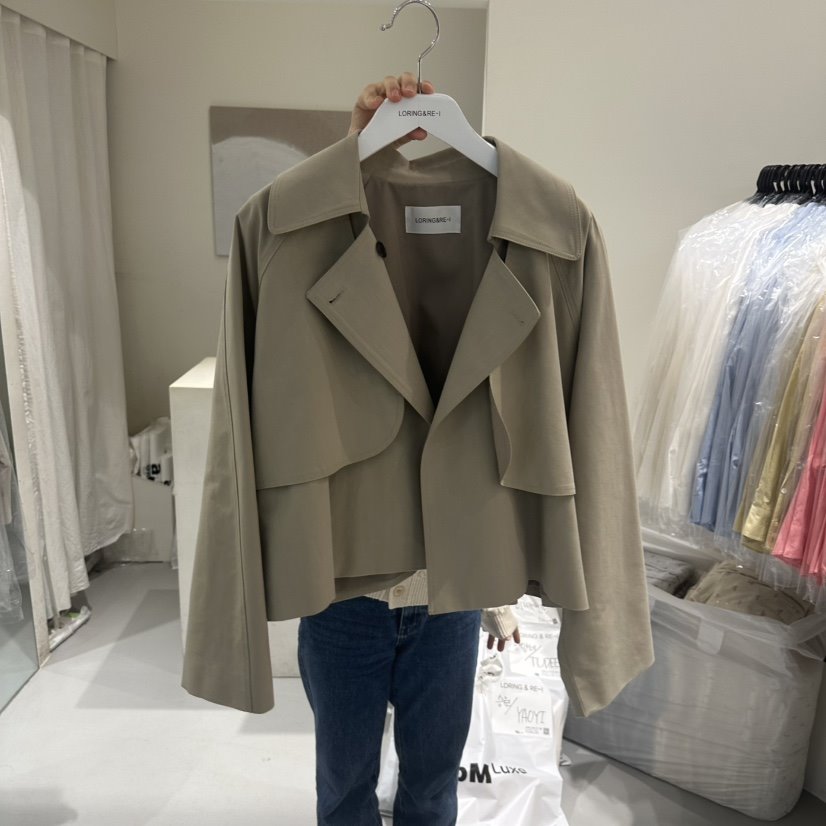 LORING RE I東大門實拍女士新品人氣時尚職業休閑25春夏夾克LORING RE-I/BARE夾克