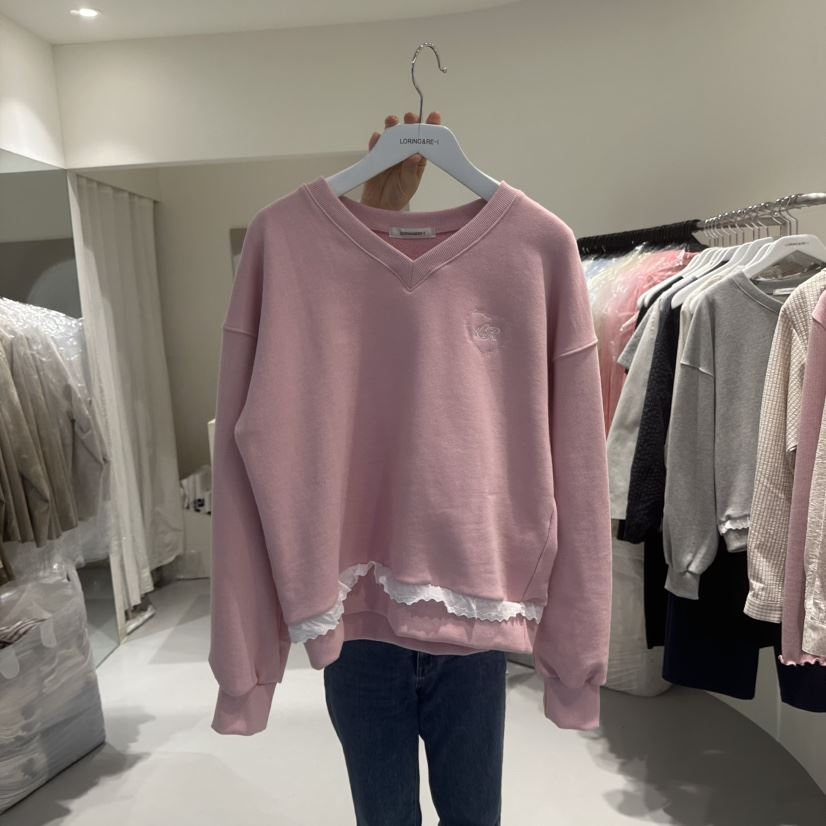 LORING RE I東大門代購女士新品人氣時尚職業25春夏休閑衛衣LORING RE-I/BARE衛衣
