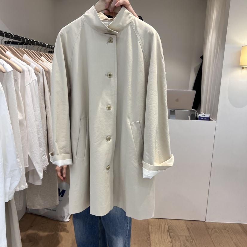 JINSIM東大門代購女士新款職業休閑時尚人氣中長款大衣高領JINSIM中長款大衣