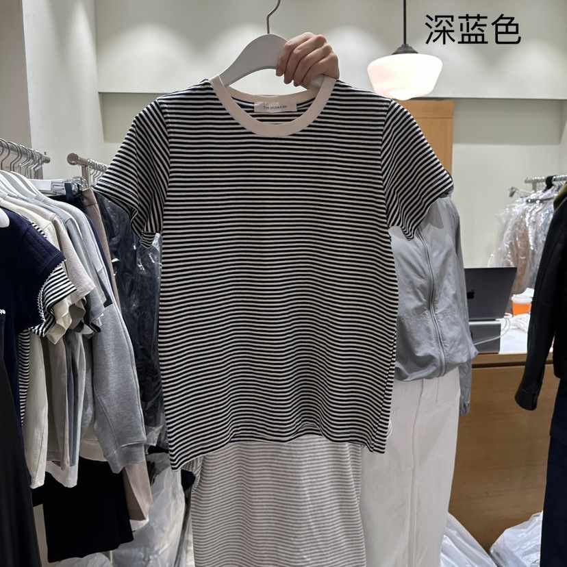 THE SIGNATURE韓國直郵東大門實拍女裝新款休閑25春夏熱賣T恤THE SIGNATURET恤