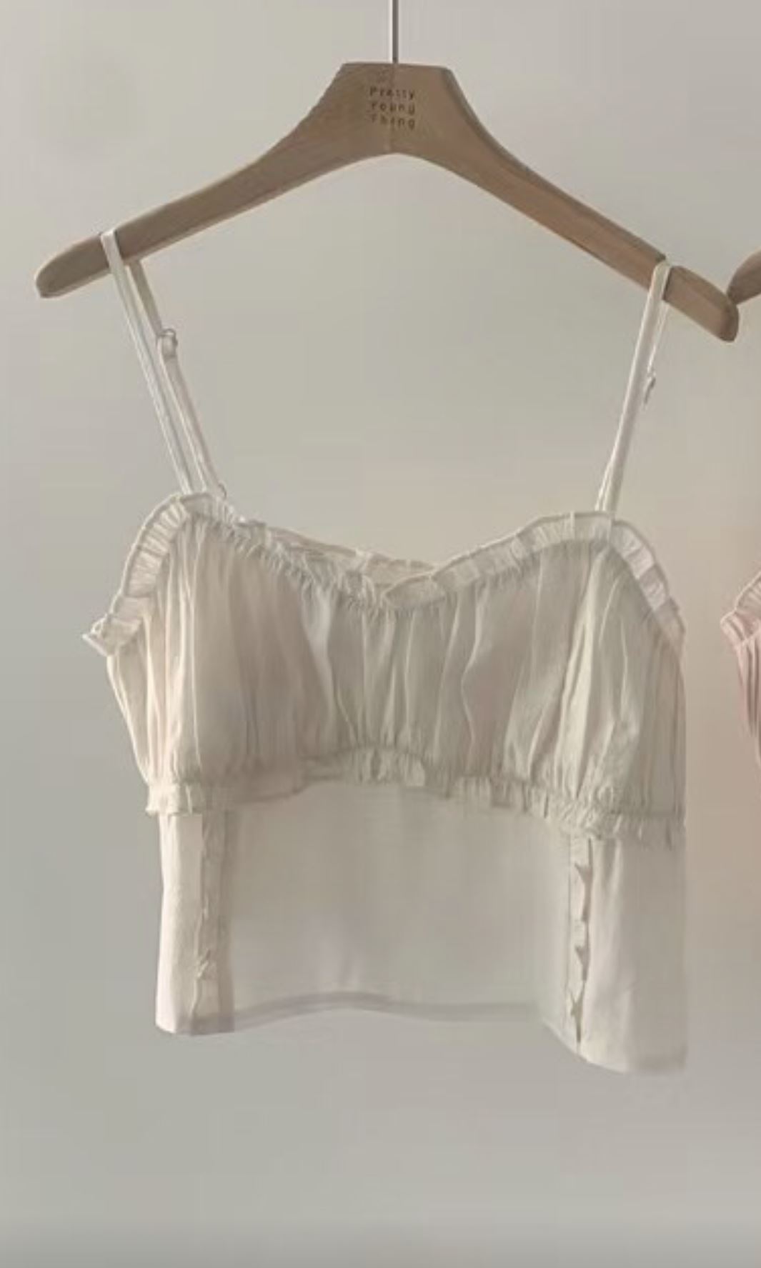 PYT-ot東大門代購女裝新款時尚真品熱賣推薦人氣25春夏吊帶背心pretty young thing吊帶/背心