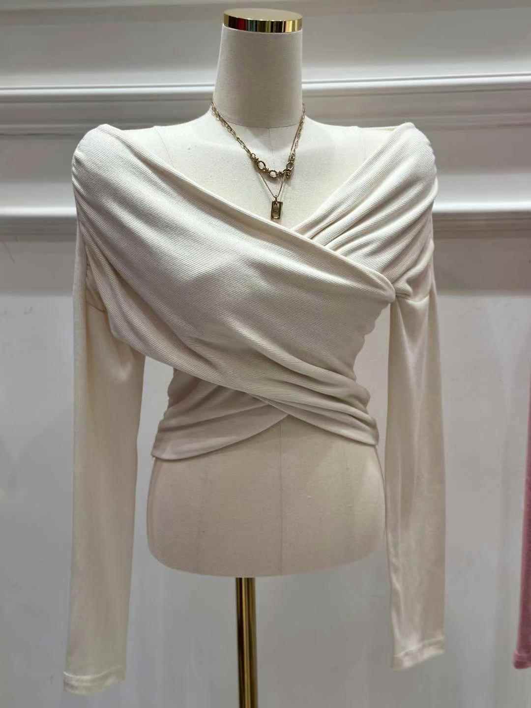 HEE SHOP韓國代購女裝新款人氣熱賣時尚25春夏真品長袖T恤HEE SHOP長袖T恤
