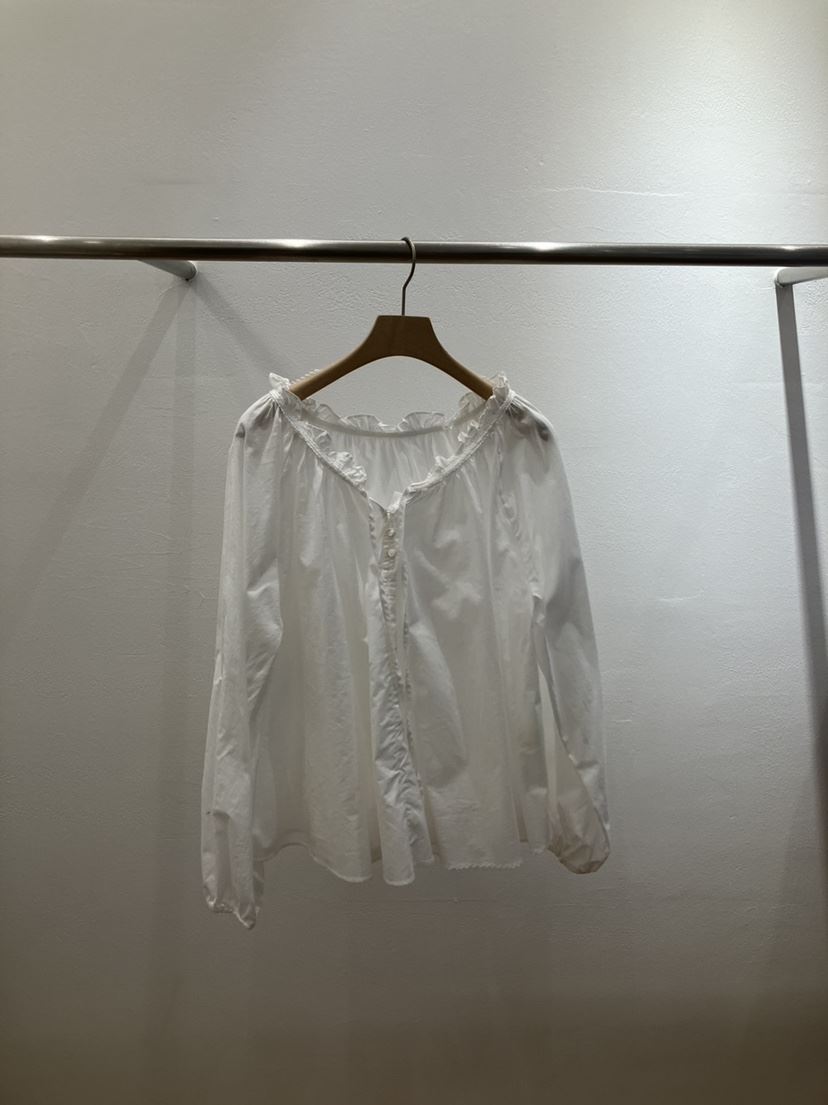 FL LANEL東大門實拍女士新款職業人氣休閑25春夏襯衫蕾絲衫褶皺FL LANEL襯衫/蕾絲衫
