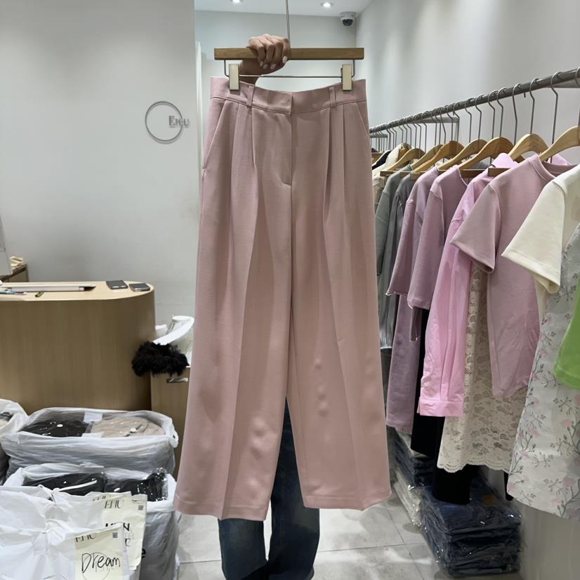 EN.U韓國直郵女裝新品休閑真品人氣25春夏熱賣推薦職業休閑褲EN.U休閑褲