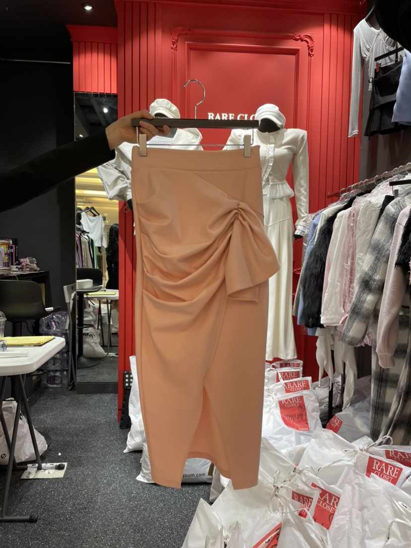 RARE CLOSET韓國直郵女裝新款真品25春夏推薦時尚休閑長裙RARE CLOSET長裙