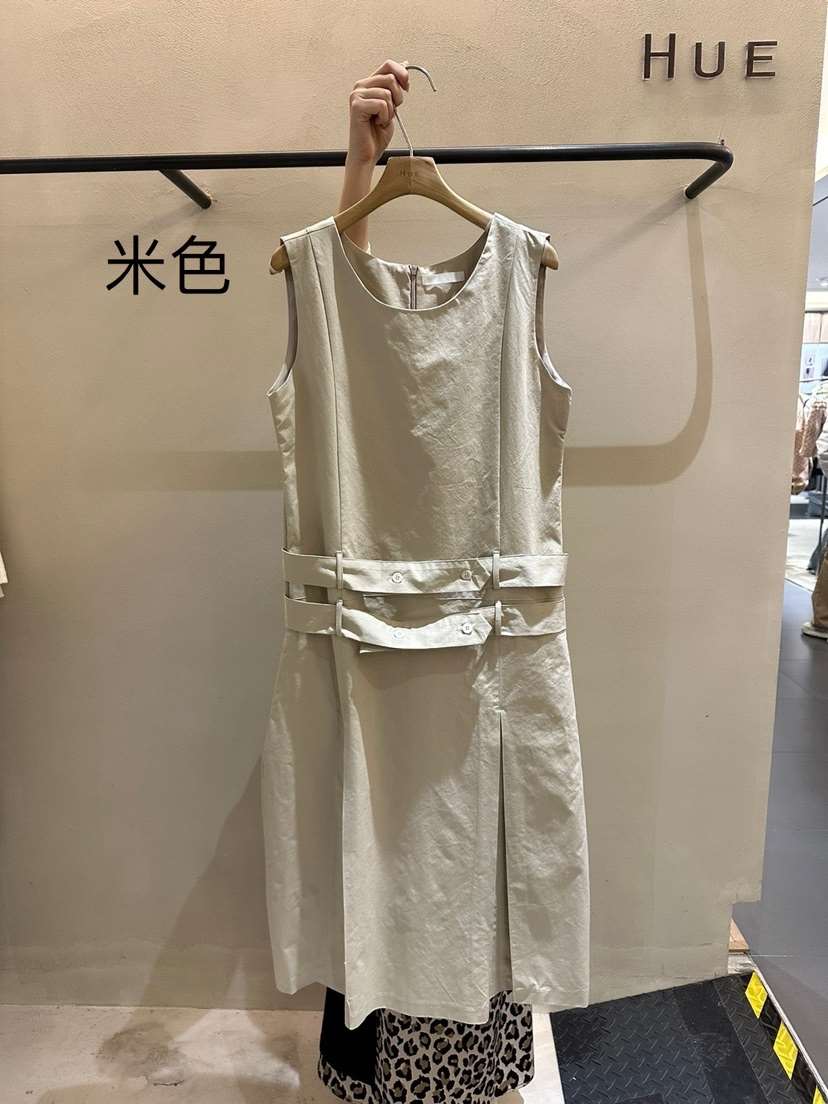 ERIA韓國直郵東大門代購女裝新品真品職業熱賣25春夏連衣裙腰帶ERIA/HUE連衣裙