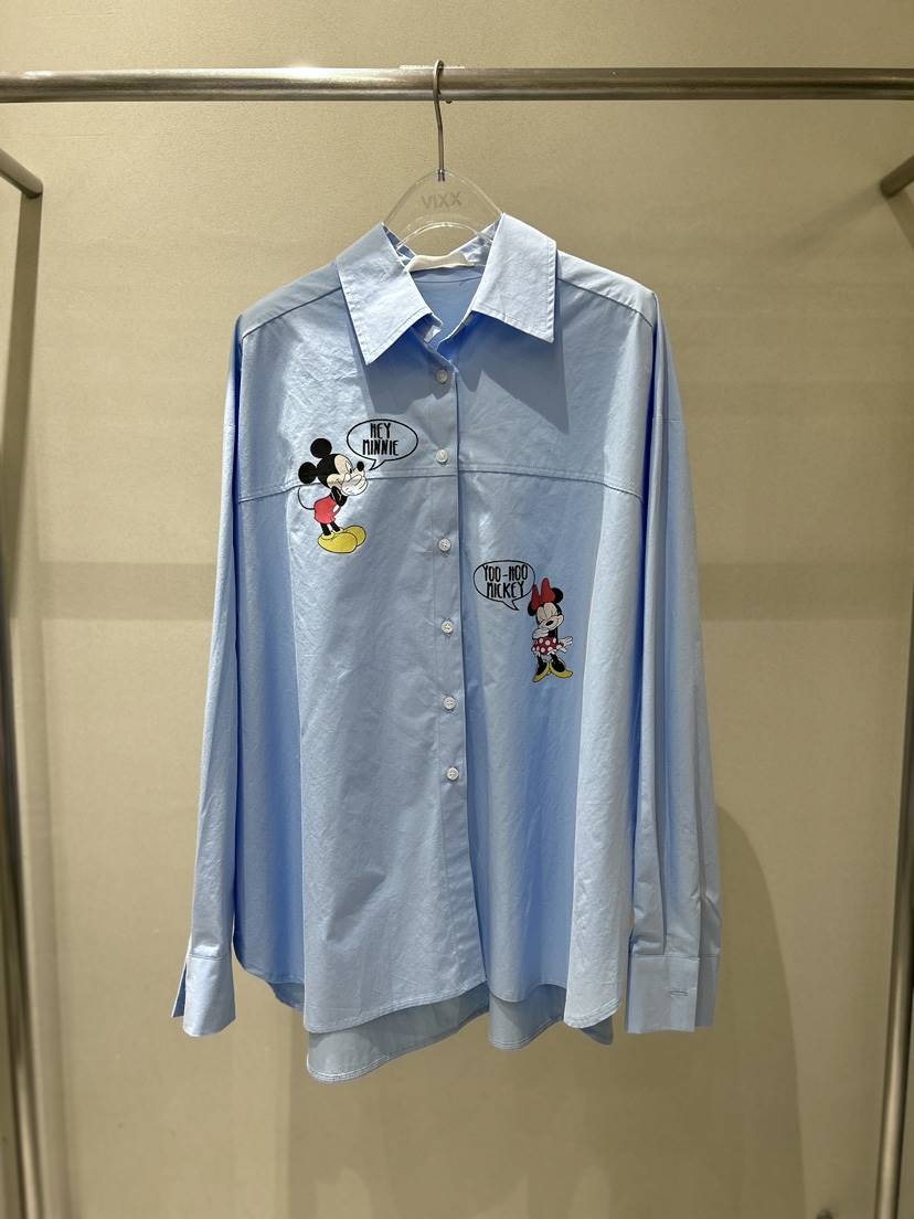 LATTE韓國直郵東大門代購女裝新品真品時尚25春夏襯衫蕾絲衫LATTE襯衫/蕾絲衫