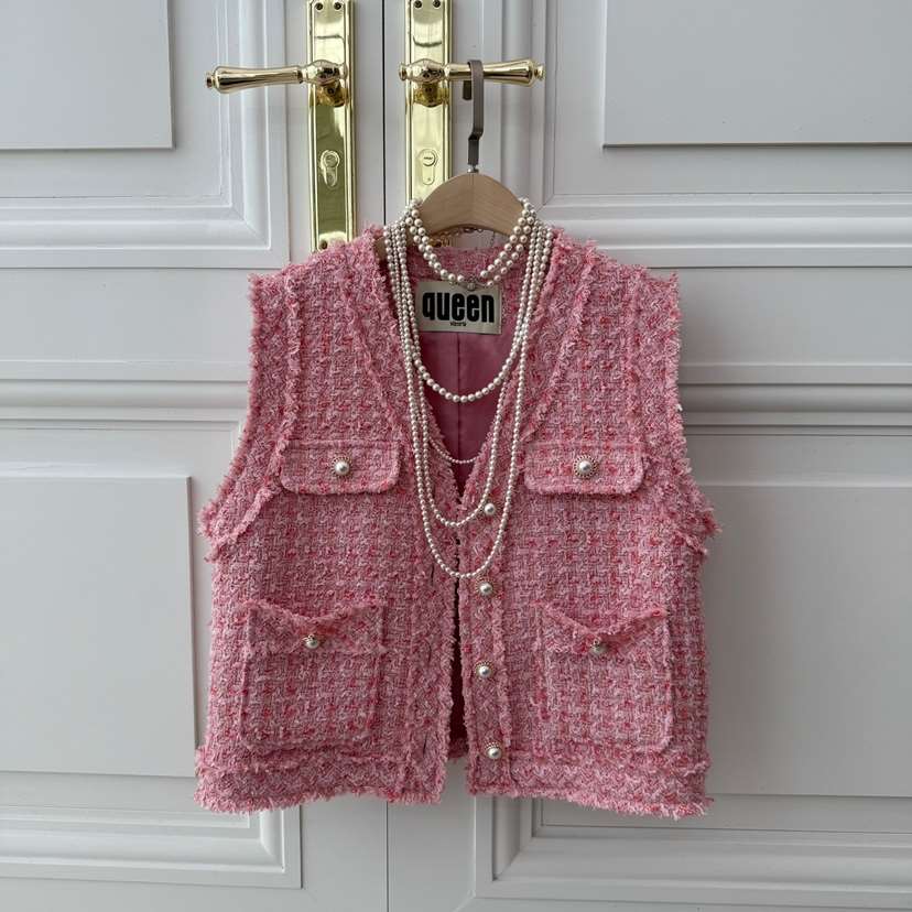 VICTORIA QUEEN韓國直郵東大門代購女裝新品職業馬甲不含飾品VICTORIA QUEEN馬甲