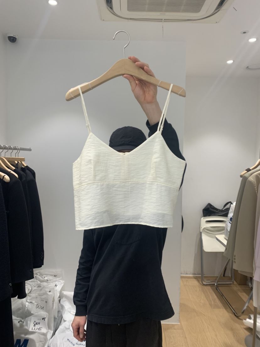 OUR-A直郵韓國代購女裝新品熱賣時尚休閑推薦25春夏襯衫蕾絲衫OUR-A襯衫/蕾絲衫
