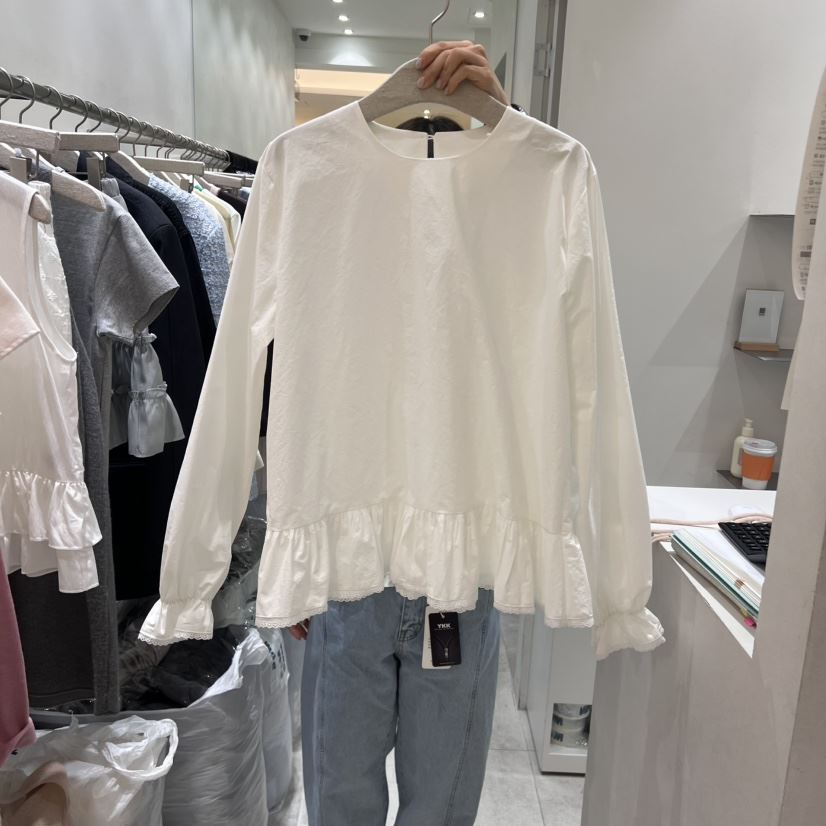 ASOME直郵韓國代購女裝新款休閑時尚熱賣真品人氣襯衫蕾絲衫A.SOME襯衫/蕾絲衫
