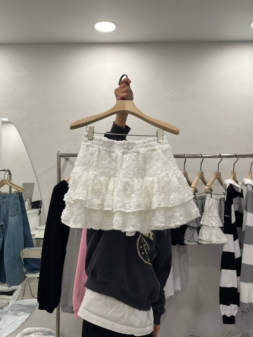 DELICATE直郵韓國代購女裝新品推薦25春夏時尚職業真品短裙DELICATE短裙