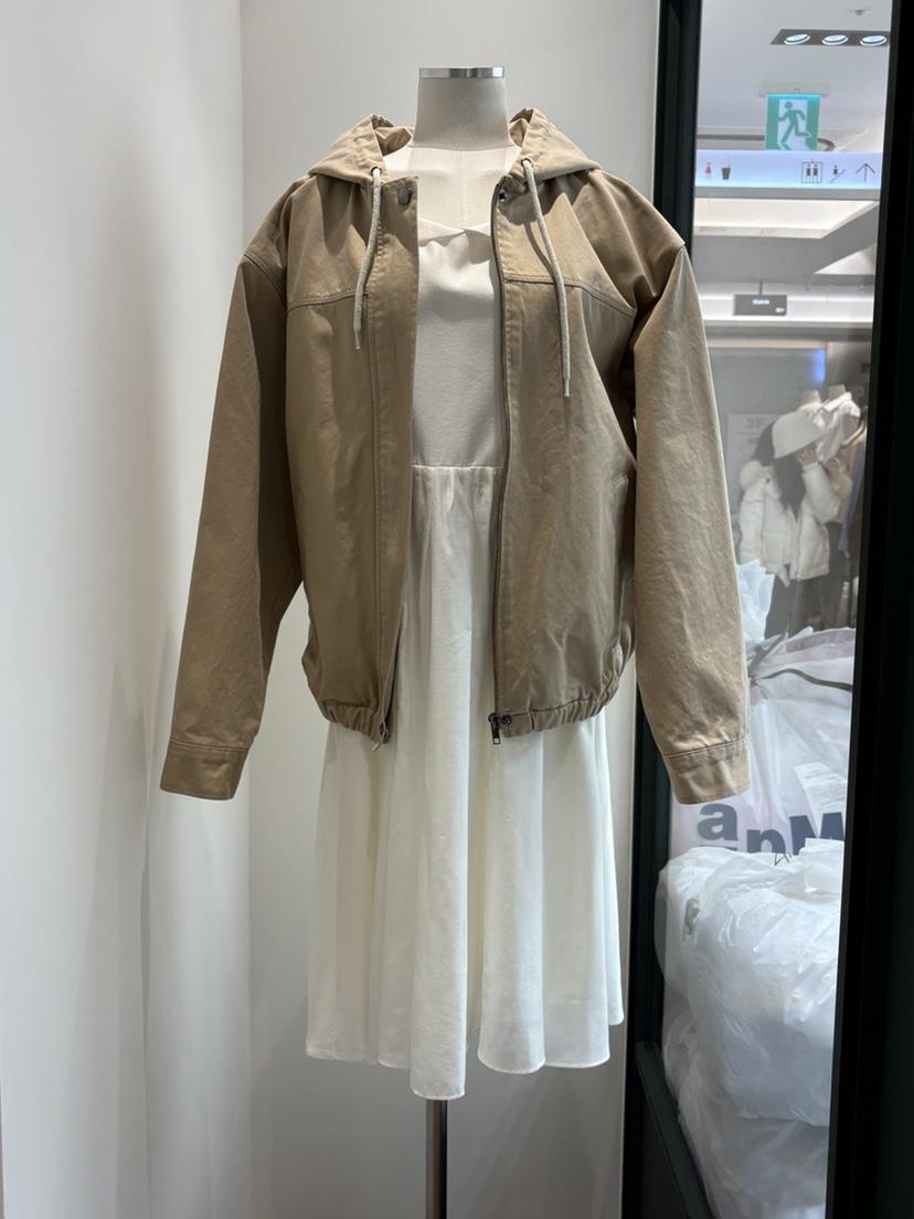 GABRIELLE韓國直郵女裝新品休閑25春夏真品人氣時尚夾克連帽GABRIELLE夾克