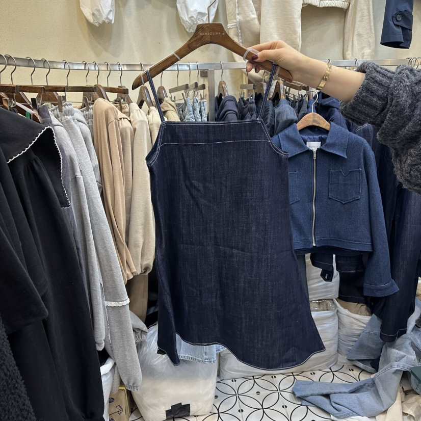 BAMBOLINA東大門代購女裝新款時尚真品休閑人氣25春夏連衣裙BAMBOLINA連衣裙