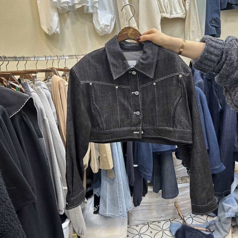 BAMBOLINA東大門實拍女士新品休閑人氣25春夏推薦職業時尚夾克BAMBOLINA夾克