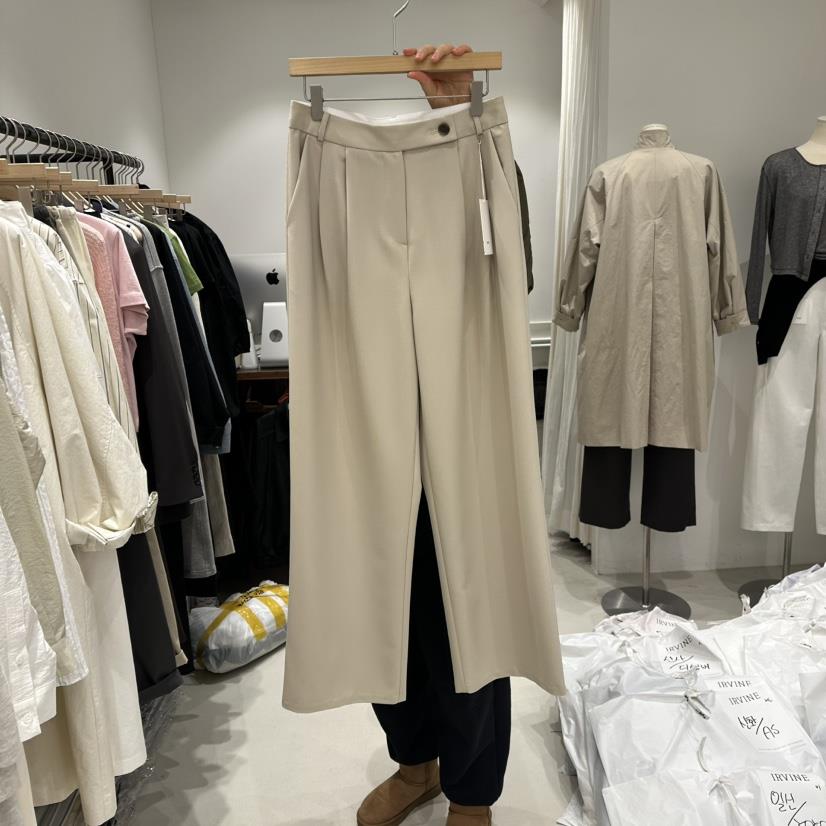 IRVINE韓國直郵女裝新品25春夏熱賣休閑人氣推薦時尚休閑褲IRVINE休閑褲
