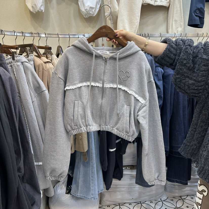 BAMBOLINA韓國直郵女士新品真品25春夏職業時尚推薦休閑夾克BAMBOLINA夾克