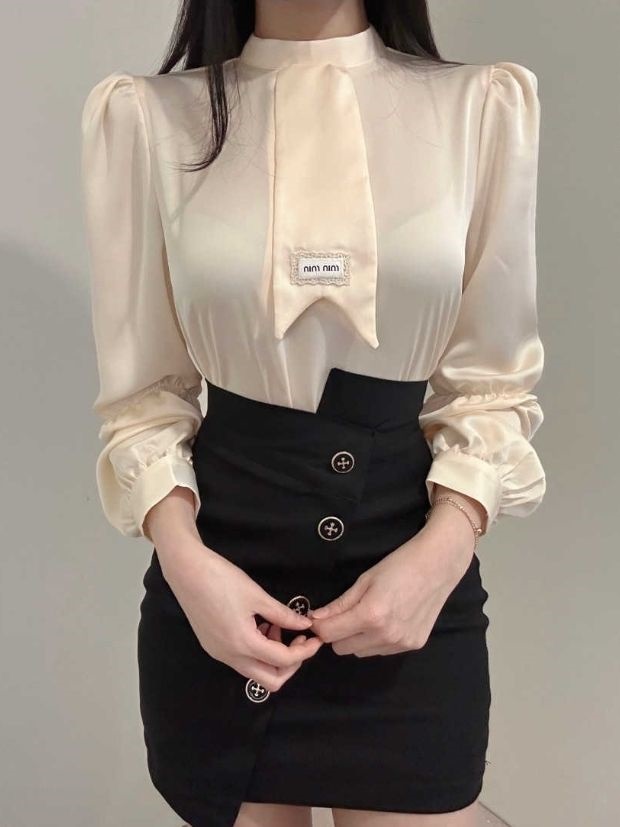 火Ⅱ-화투-T直郵韓國代購女裝新款推薦人氣真品襯衫蕾絲衫火Ⅱ襯衫/蕾絲衫