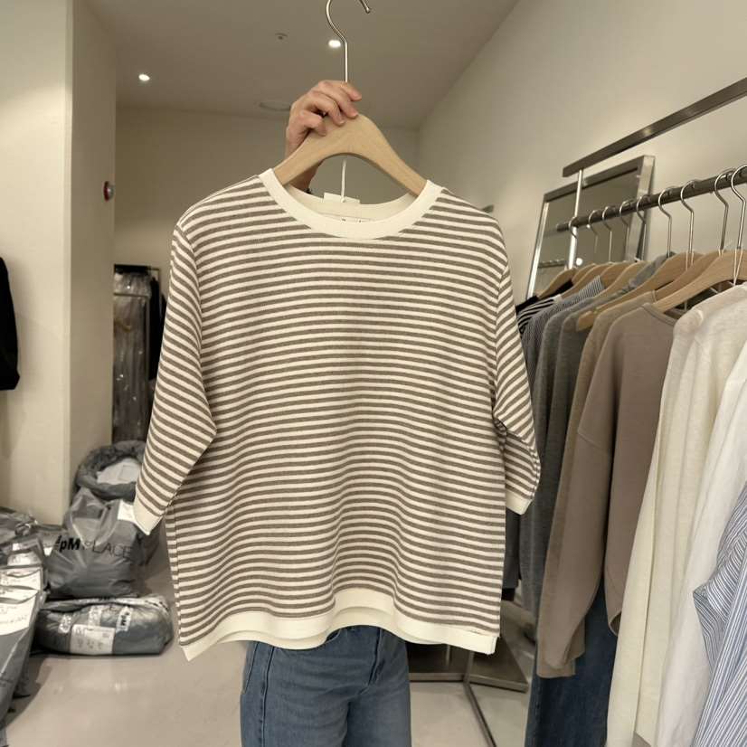 PLAMM韓國直郵女裝新品職業熱賣推薦休閑時尚25春夏人氣T恤PLAMMT恤