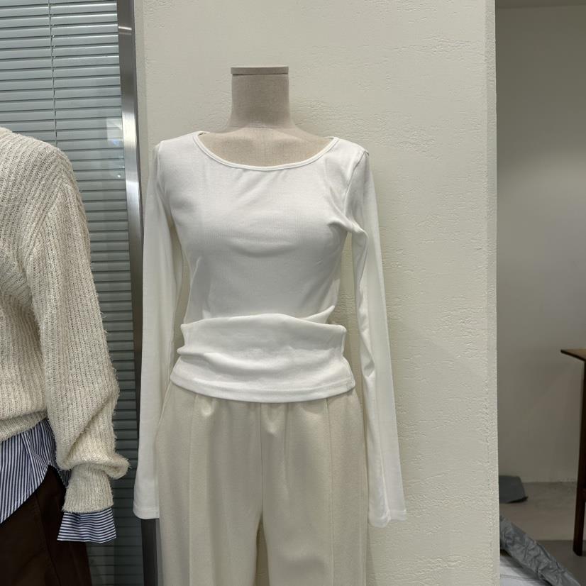 PLAMM韓國直郵東大門代購女裝新品休閑熱賣真品25春夏長袖T恤PLAMM長袖T恤