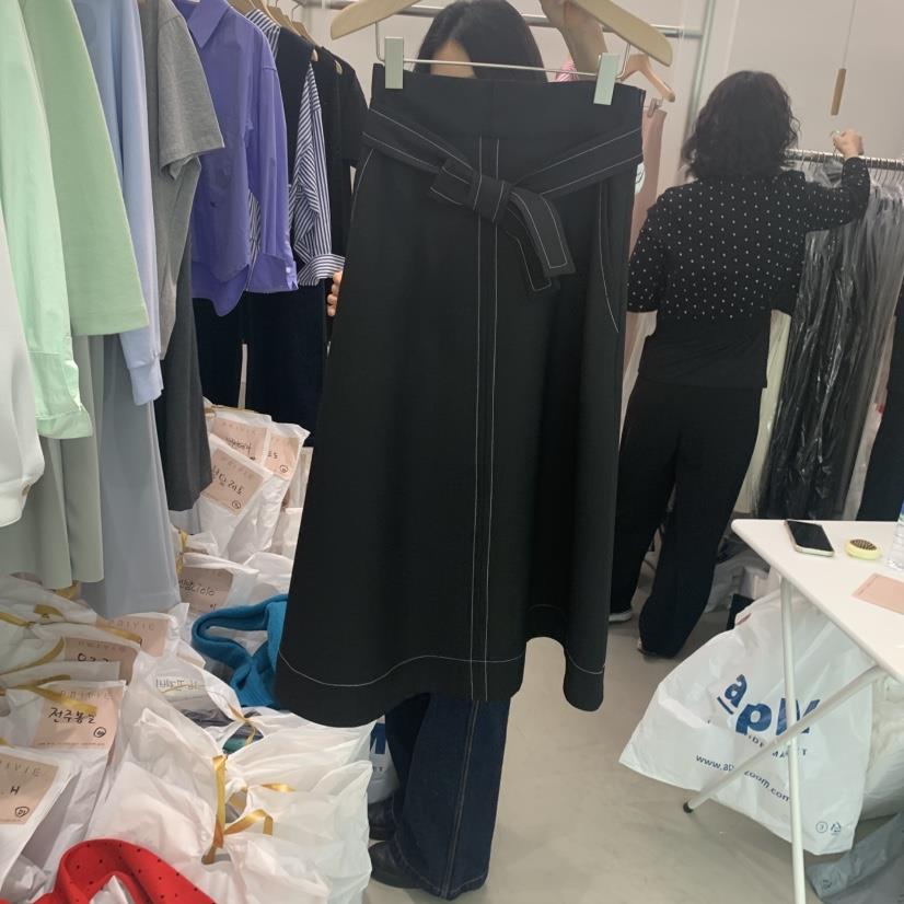 PRIVIE韓國直郵東大門實拍女裝新款職業時尚人氣半身裙中短裙PRIVIE半身裙/中短裙