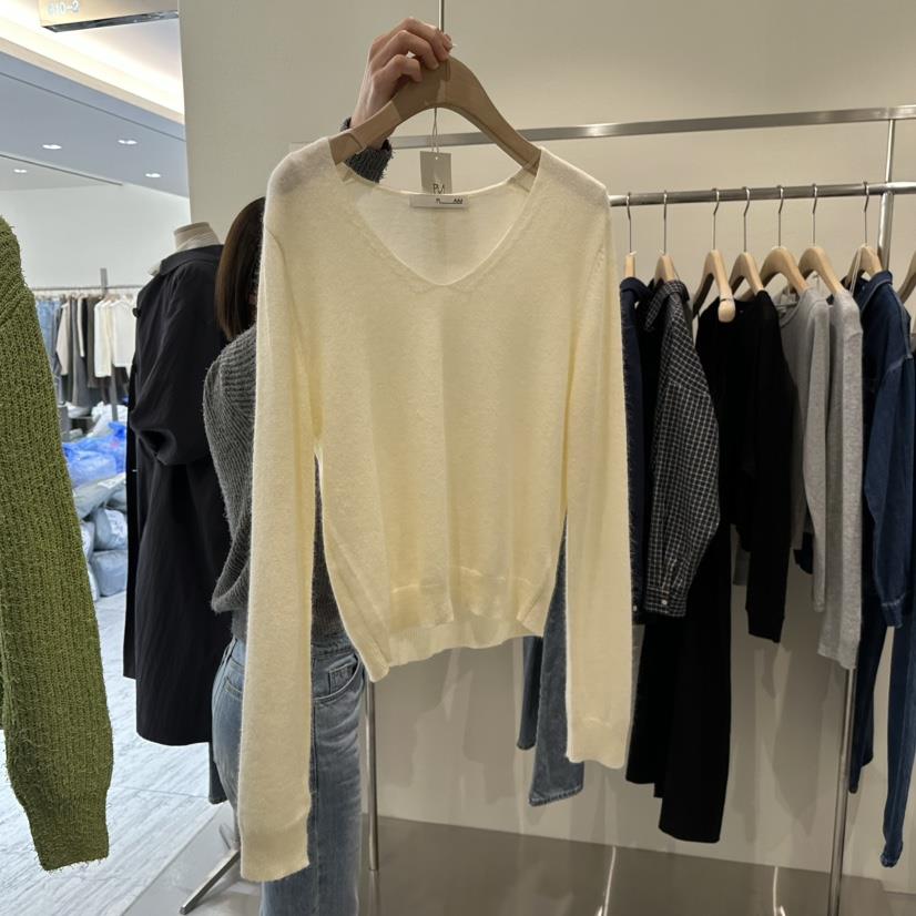 PLAMM直郵韓國代購女裝新品人氣休閑時尚25春夏熱賣針織衫浣熊PLAMM針織衫