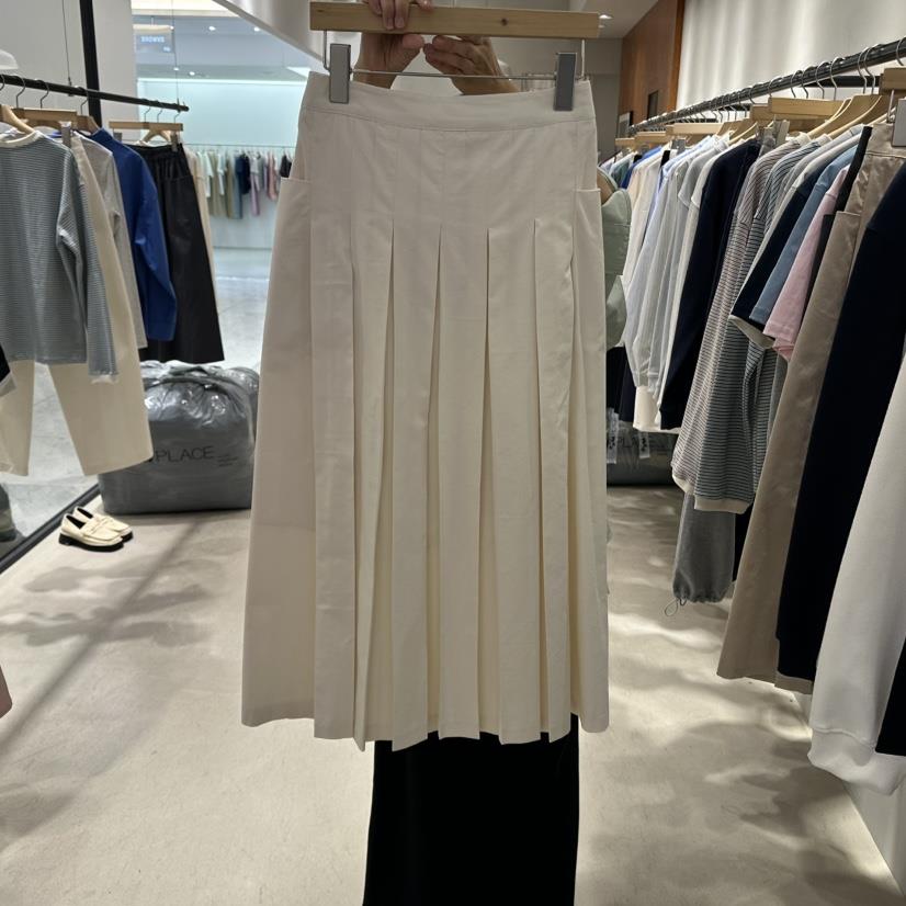 BOUTIQUE SEOUL-P韓國直郵東大門實拍女裝新品時尚熱賣長裙But ton/BOUTIQUE SEOUL長裙