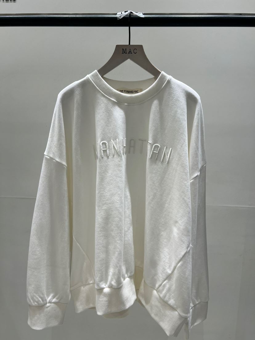 MAC韓國直郵東大門代購女裝新品25春夏休閑真品時尚熱賣衛衣THE FORWARD MAC衛衣