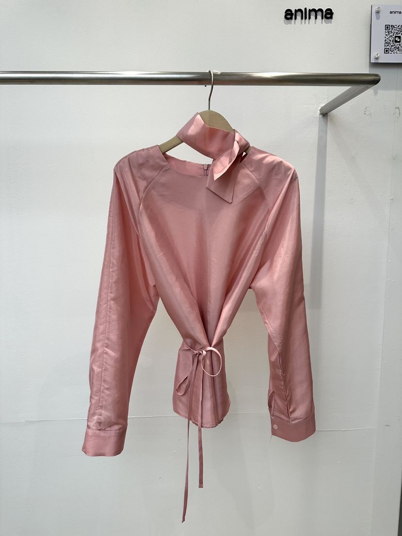 ANIMA韓國直郵東大門實拍女裝新款職業25春夏真品襯衫蕾絲衫RIETTE襯衫/蕾絲衫