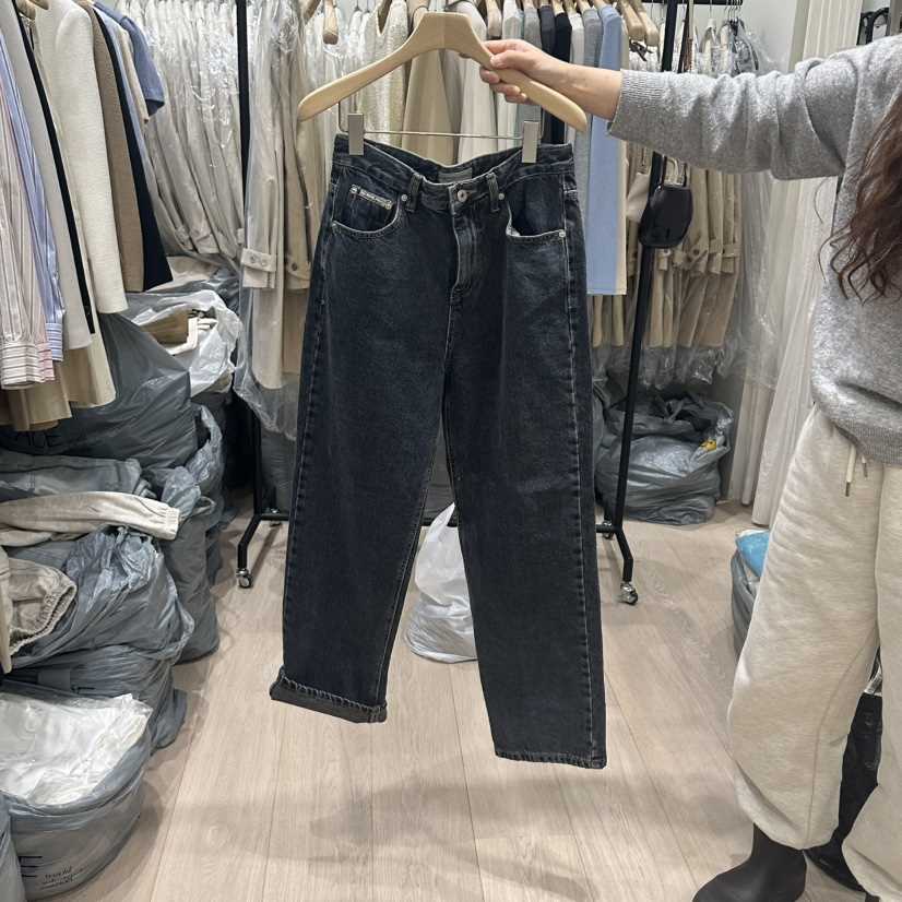 NOTTINGHAM直郵韓國代購女裝新品推薦人氣休閑真品熱賣牛仔褲NOTTINGHAM牛仔褲