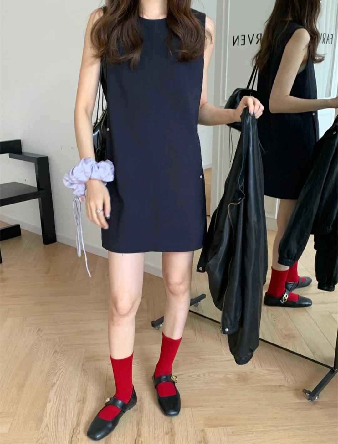 ETEMOY韓國直郵東大門實拍女裝新款真品25春夏熱賣時尚連衣裙LEHEIM連衣裙