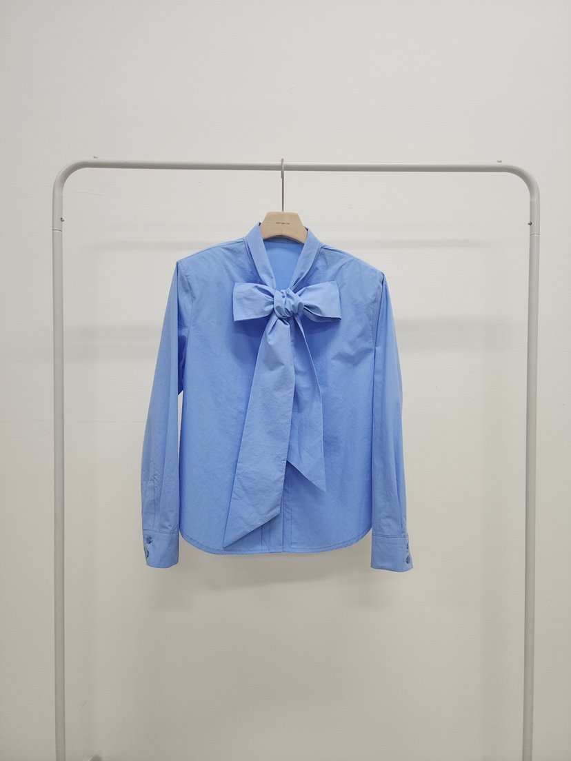 LIMLIMLIM直郵韓國代購女裝新款熱賣真品推薦襯衫蕾絲衫蝴蝶結LIM LIM LIM襯衫/蕾絲衫