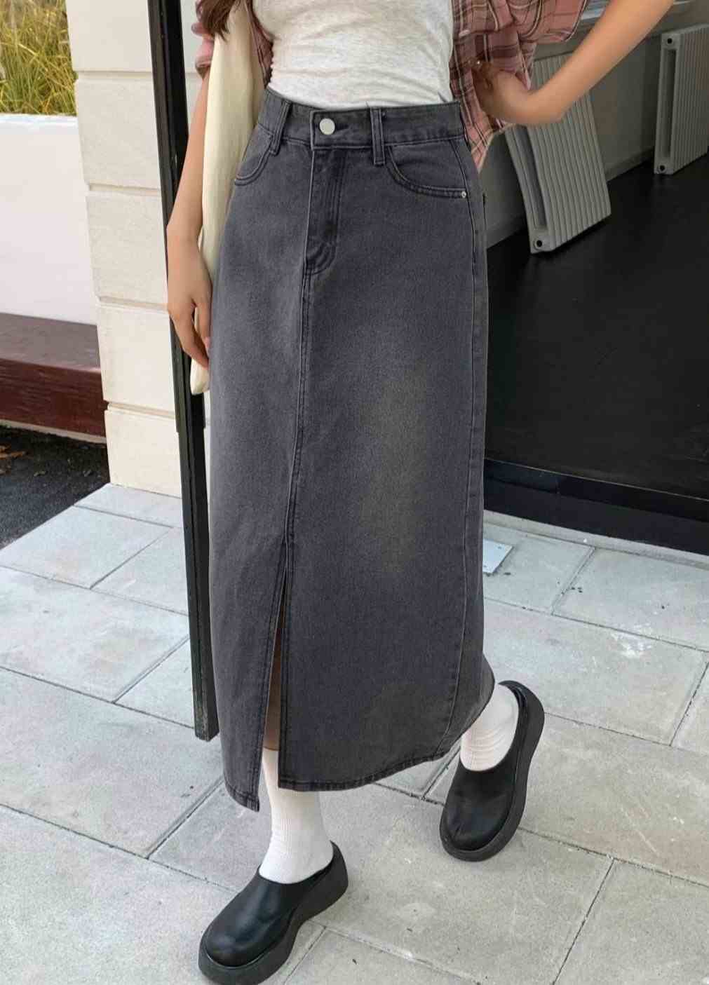 ETEMOY韓國直郵東大門代購女裝新品25春夏時尚推薦熱賣長裙LEHEIM長裙