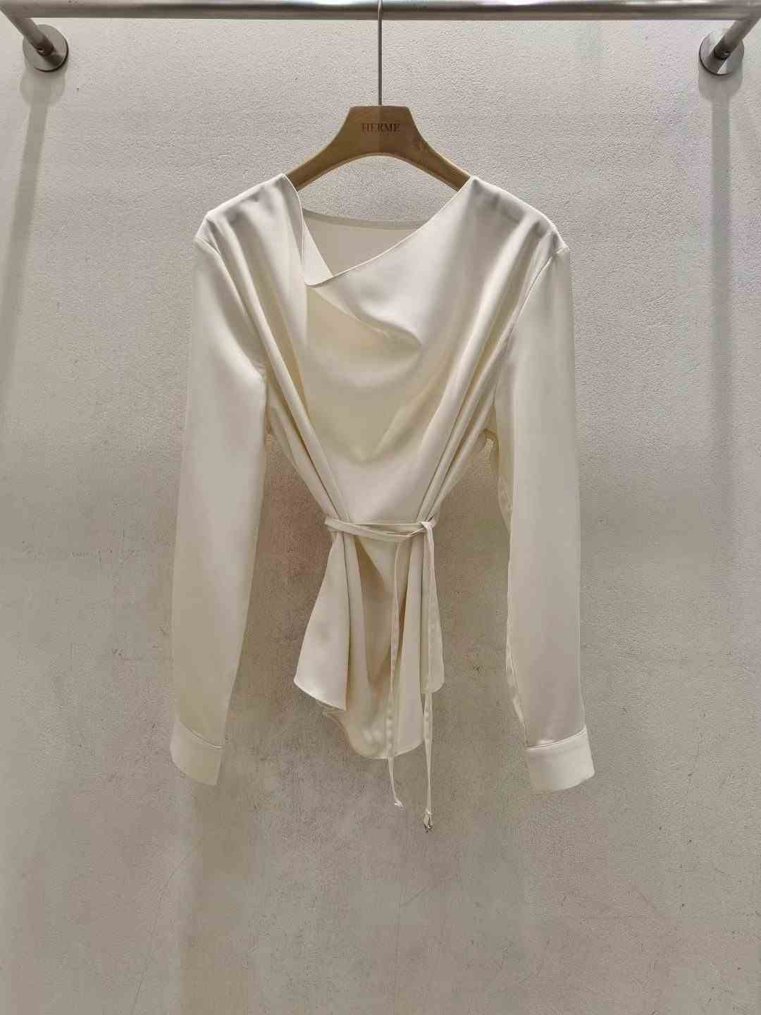 HERME韓國直郵東大門代購女裝新品休閑推薦真品職業襯衫蕾絲衫HERME襯衫/蕾絲衫