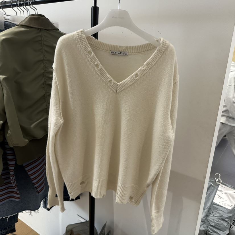 WE ARE/WELOVER直郵韓國代購女裝新款真品休閑職業25春夏毛衣SHOP_WE ARE毛衣