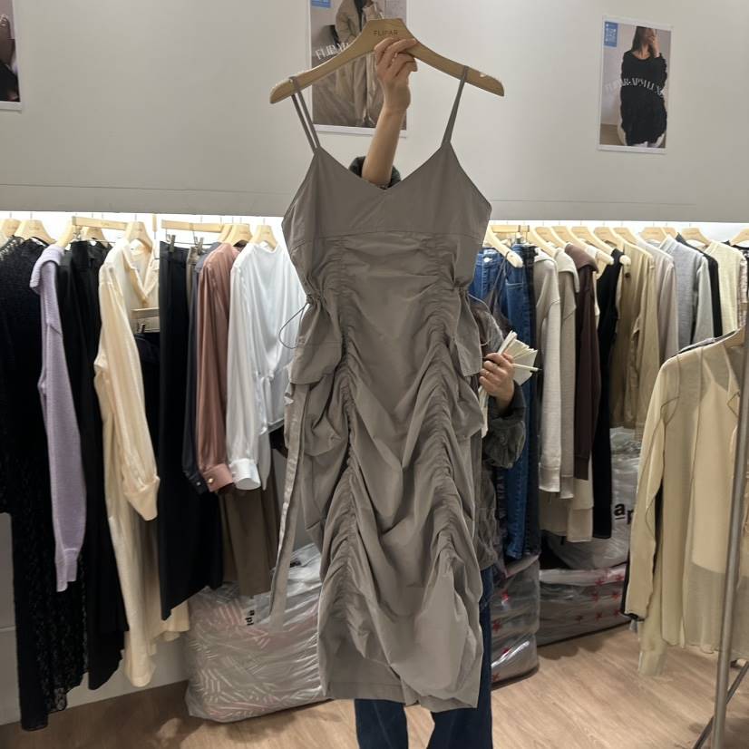 FLIPAR韓國直郵女裝新品真品職業推薦25春夏休閑人氣連衣裙FLIPAR連衣裙