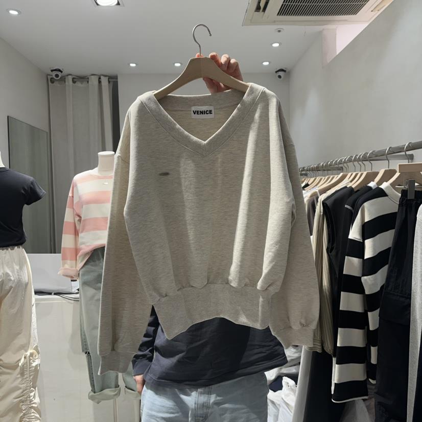 VENICE韓國直郵女裝新款推薦人氣休閑真品25春夏時尚熱賣衛衣VENICE衛衣