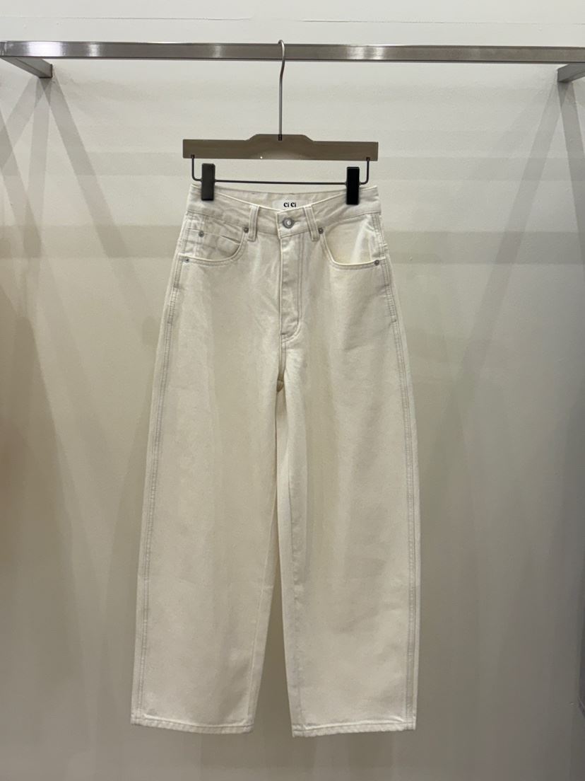 CICI韓國直郵東大門代購女裝新品25春夏人氣熱賣時尚牛仔褲Ci Ci牛仔褲