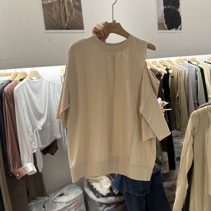 FLIPAR韓國直郵東大門實拍女裝新品25春夏人氣真品熱賣推薦T恤FLIPART恤